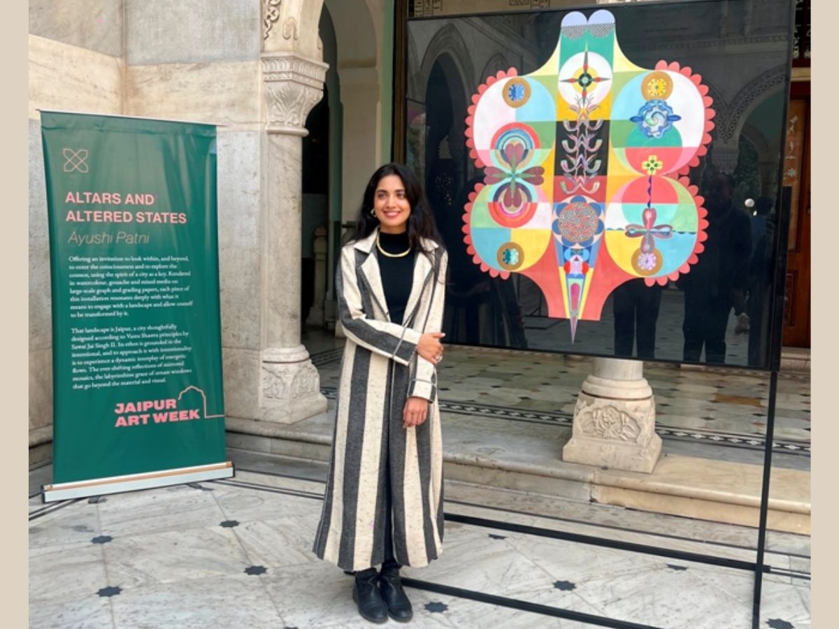 Altars and Altered States: Jaipur’s spiritual essence captured by Ayushi Patni at The Jaipur Art Week 3.0