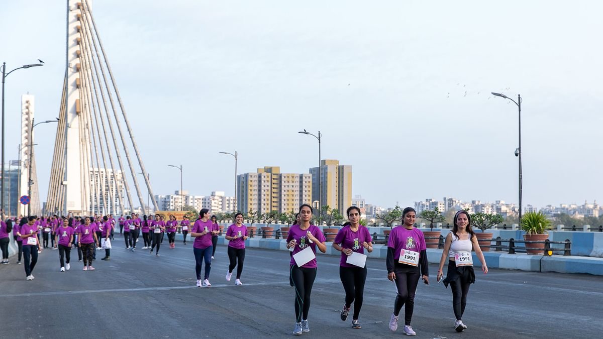 7th edition of Nimaaya Gr8 Run 2024: Surat women participate in run for health, traffic awareness and women’s safety