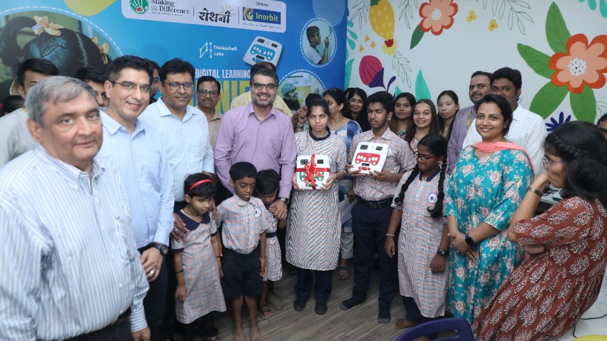 Inorbit Mall and Making The Difference – NGO Unveil Tech Lab for Specially-abled at Helen Keller School