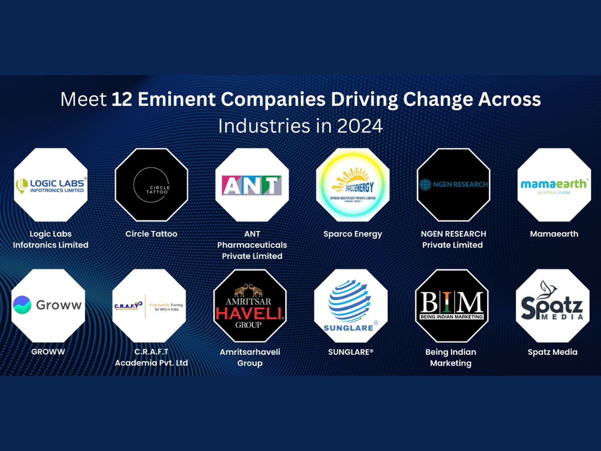 Meet 12 Eminent Companies Driving Change Across Industries in 2024