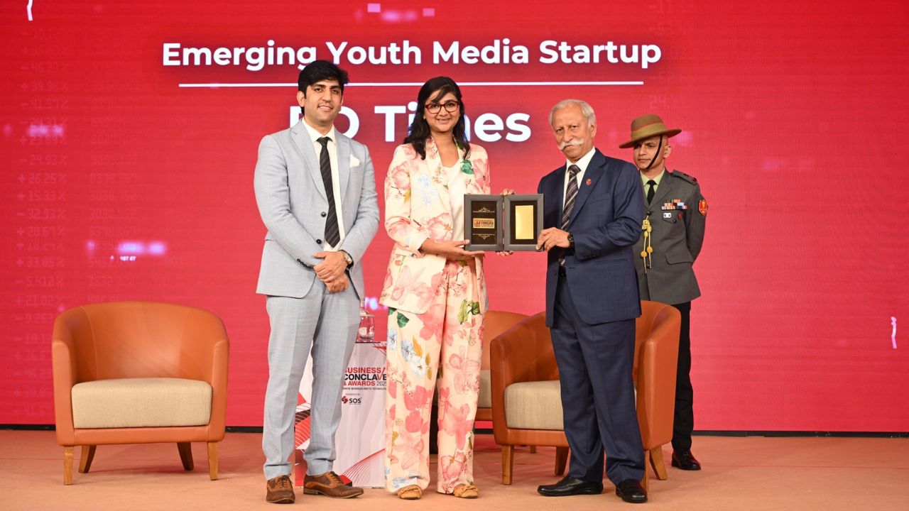 ED Times honoured with Emerging Youth Media Startup 2025 at ET Now Business Conclave and Awards 2025