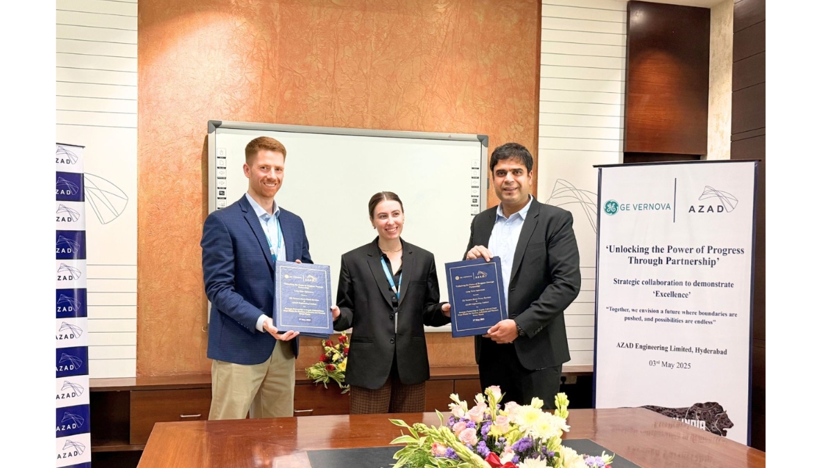 Azad Engineering Signs Dollar 53.5M Long-Term Deal with GE Vernova