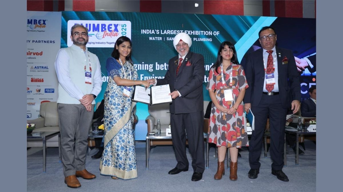 Plumbex India 2025: Strategic Collaborations and Whitepaper Launch to Revolutionize Urban Water Management