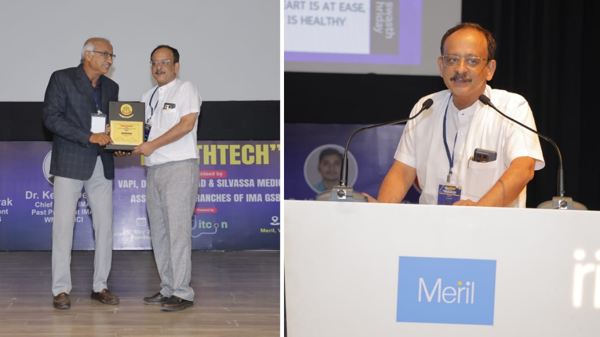 Swasth Hriday Ignites Digital Transformation Dialogue at HEALTHTECH 2025 in Vapi