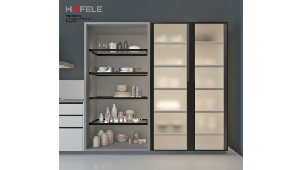 Rail Door Profiles by Hafele
