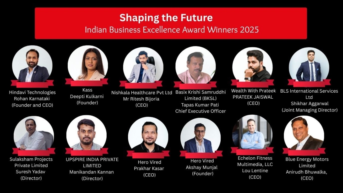 Shaping the Future: The 2025 Indian Business Excellence Award Winners