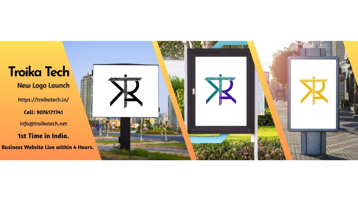 Troika Tech AI Web Design Company in Mumbai India Unveils Bold New Logo