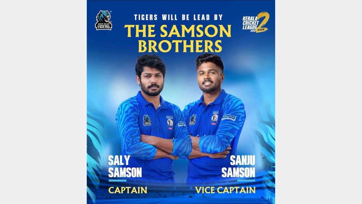 Samson Brothers to lead Kochi Blue Tigers