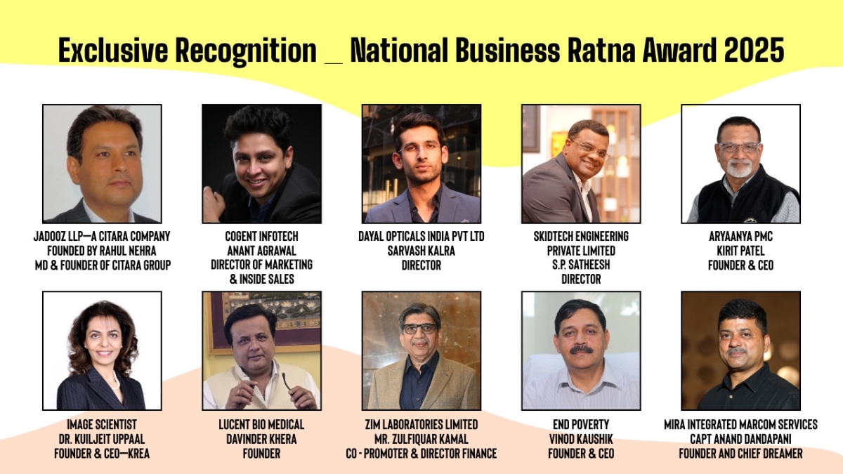 Exclusive Recognition: National Business Ratna Award 2025