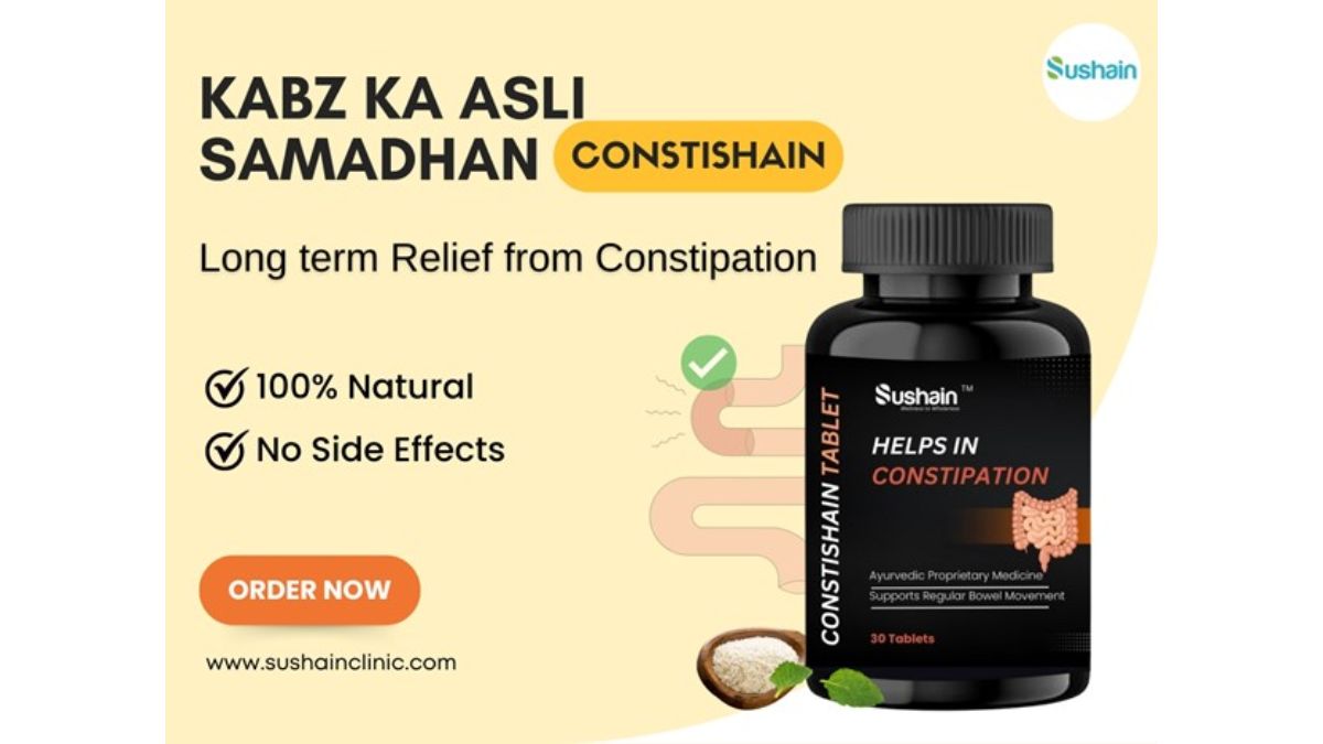 Introducing Constishain: The Ayurvedic Breakthrough for Natural Constipation Relief