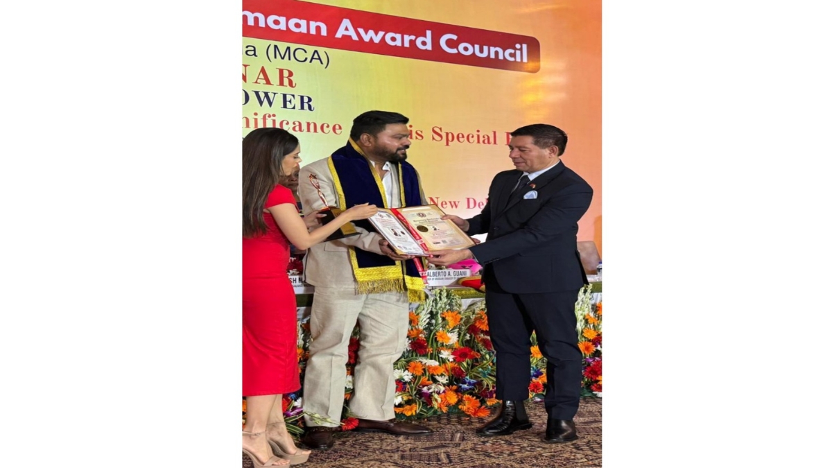 Dr. Gopalan Anish Acharya Honored Globally for Systemic Impact