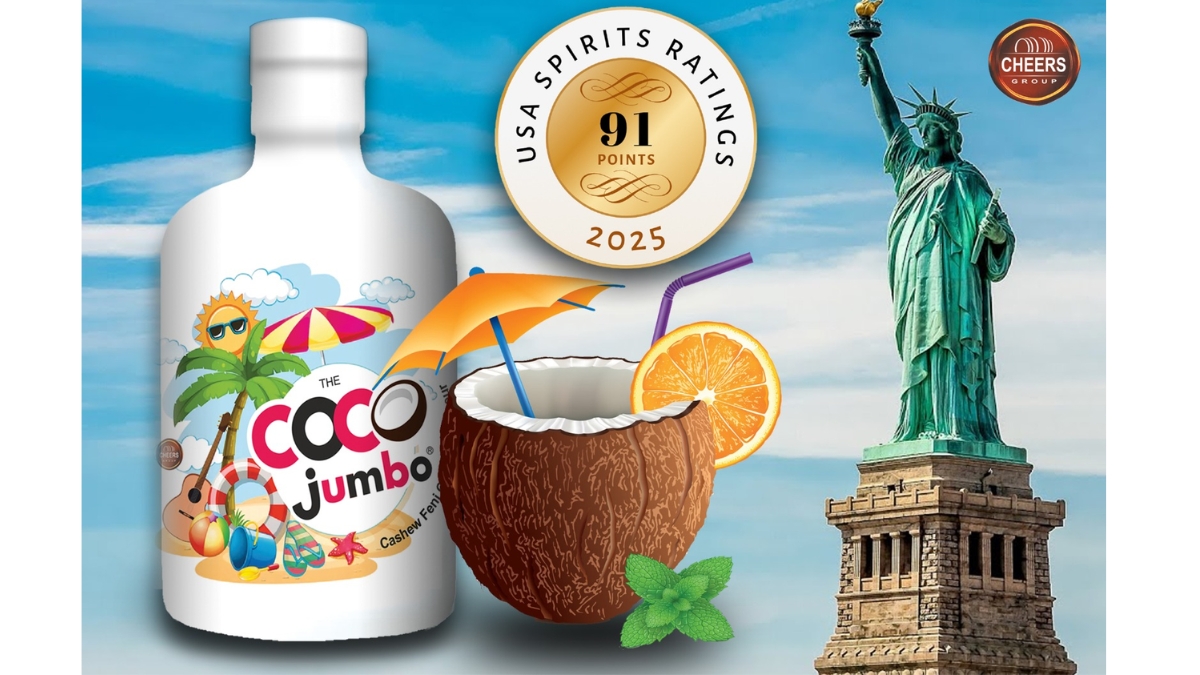 World’s First: Coco-Jumbo “Feni Liqueur” Wins Gold Medal at USA Competition
