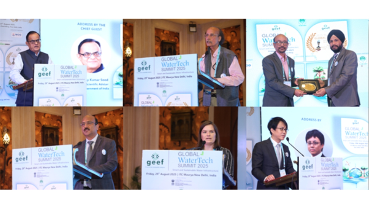 The GEEF hosts Global WaterTech Summit & Awards 2025 in ITC Maurya, New Delhi, India