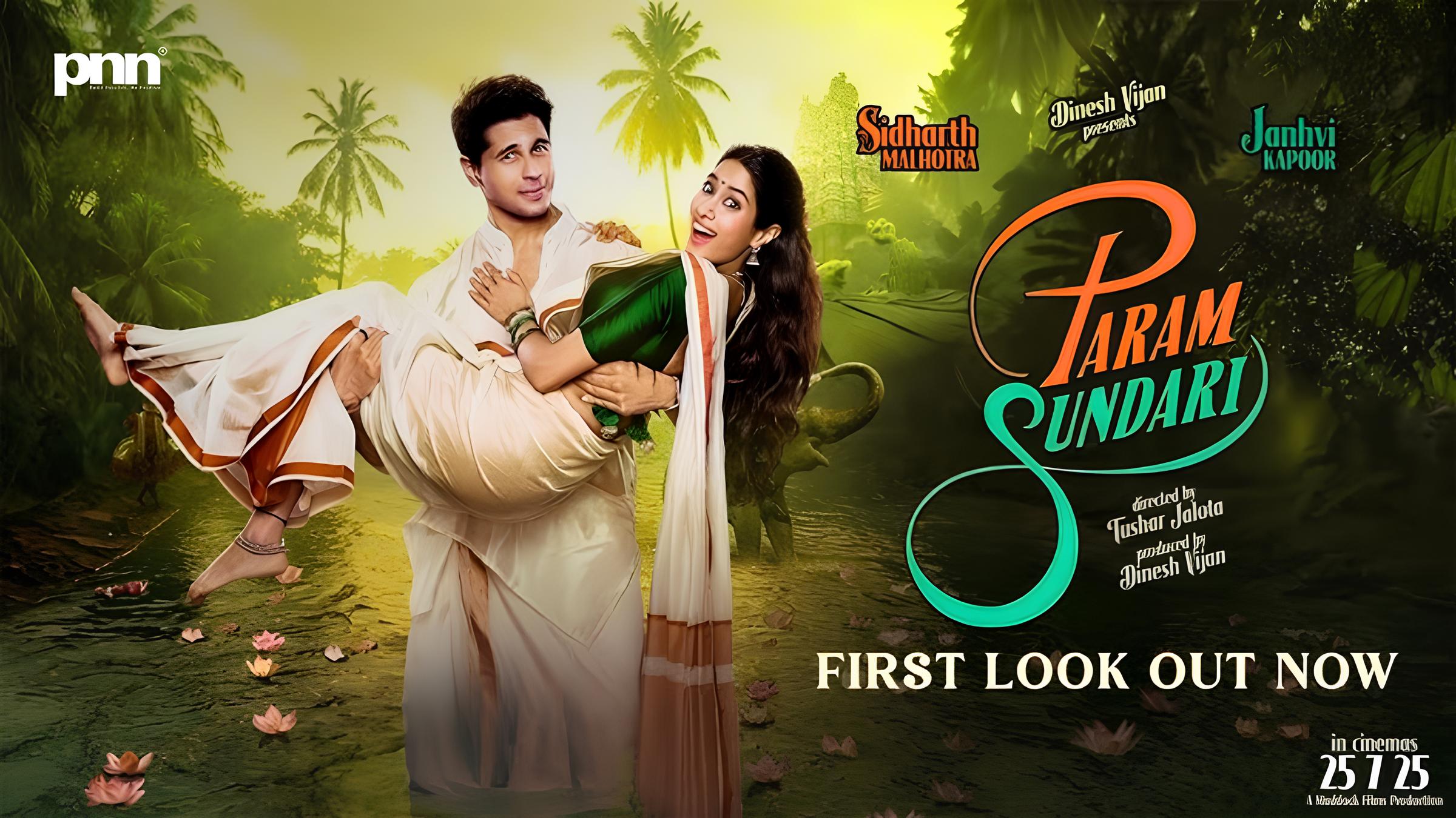 Param Sundari 2025: Janhvi Kapoor’s Coconut Tree Climb Stirs Buzz, Backlash, and Bollywood’s Old Habits