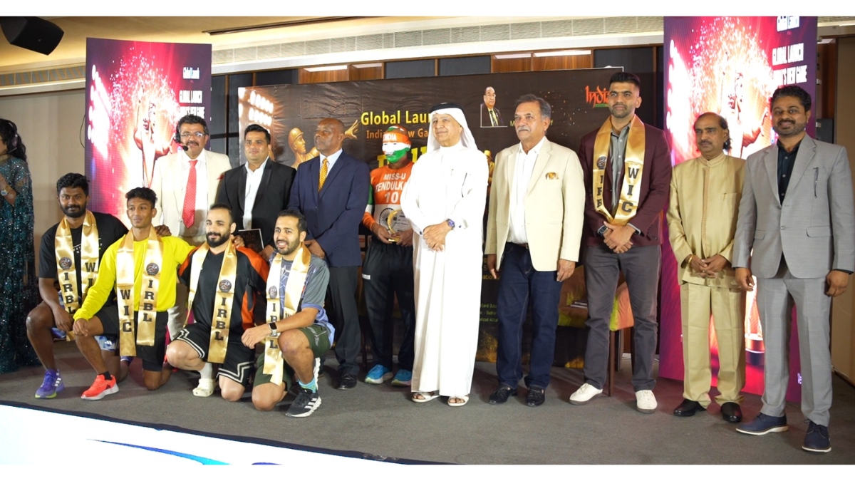 Vasu Shroff launched Roll Ball League in Dubai, India’s New Sport