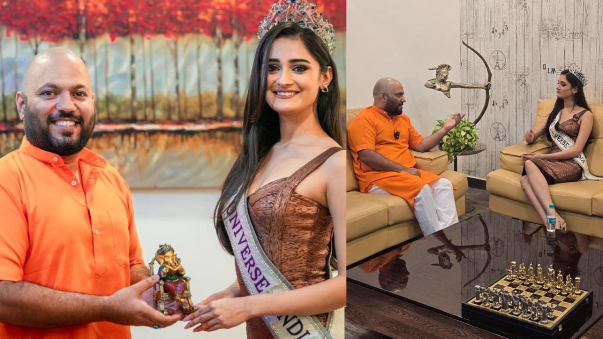 When Miss Universe India 2025 Met Dr. Manu Singh for a Dialogue on Mind, Spirit, and the Planet