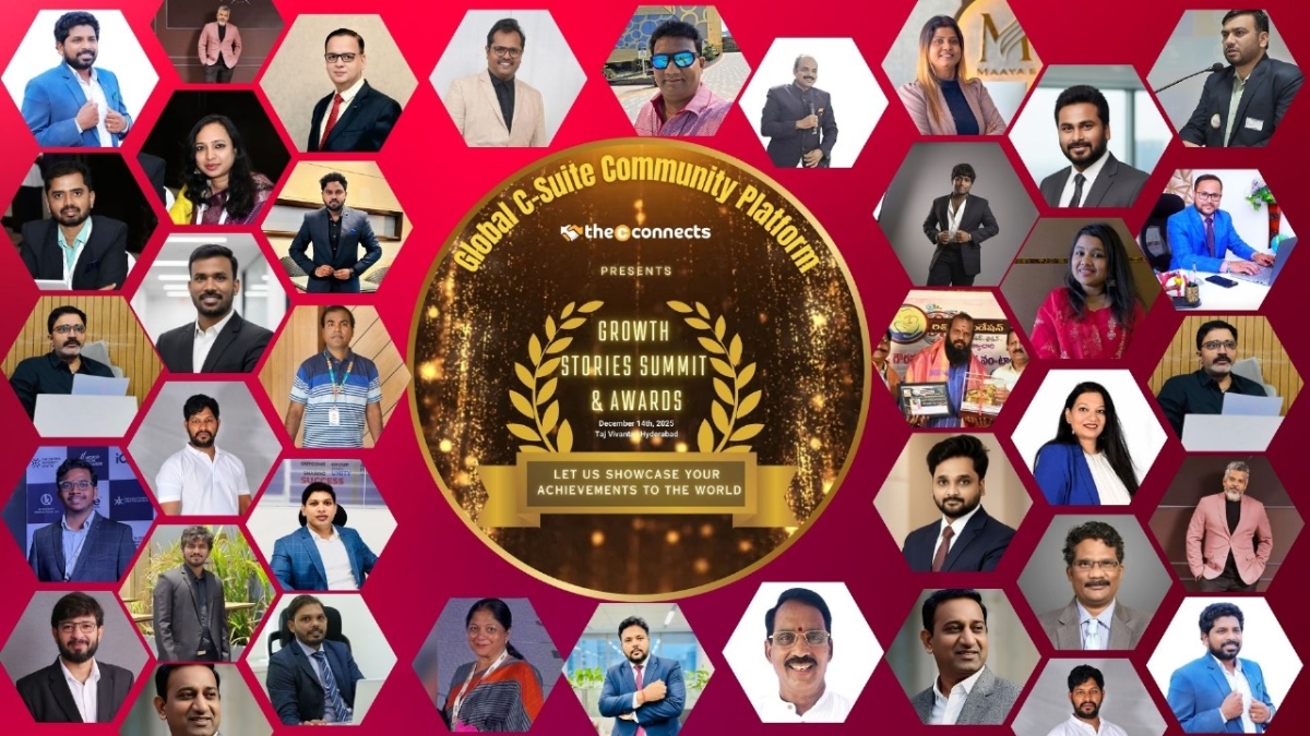 Growth Stories Summit & Awards 2025 Hyderabad by TheCconnects Magazine Celebrates India’s Most Inspiring Growth Journeys