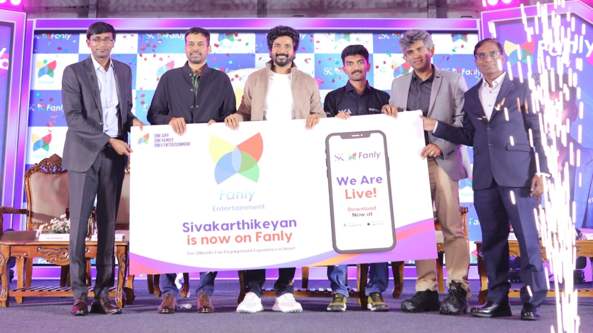 Fanly Entertainment Gets a Glittering Launch by Sivakarthikeyan & Other Celebrities