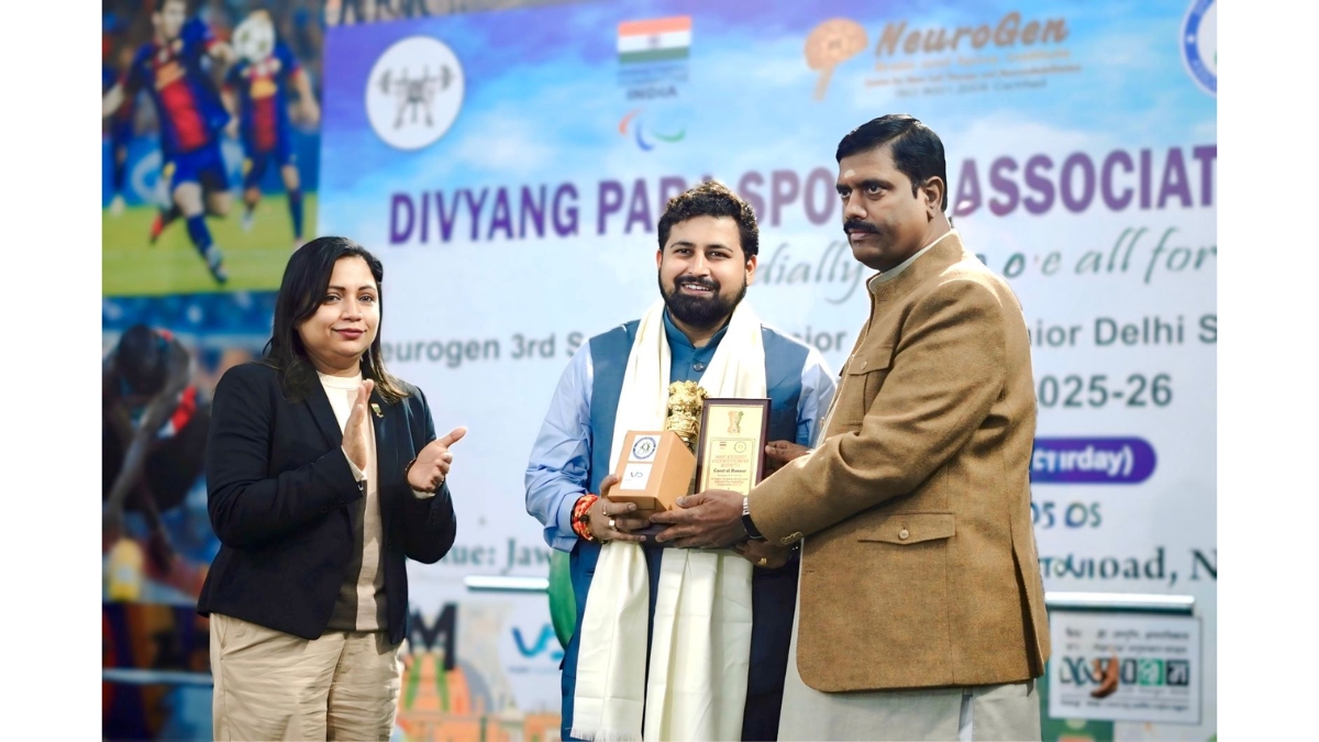 Vinay Kumar Dubey, Chairman VKDL NPA Advisory Council, Honoured at Prestigious DPSA Para Powerlifting Event in Delhi