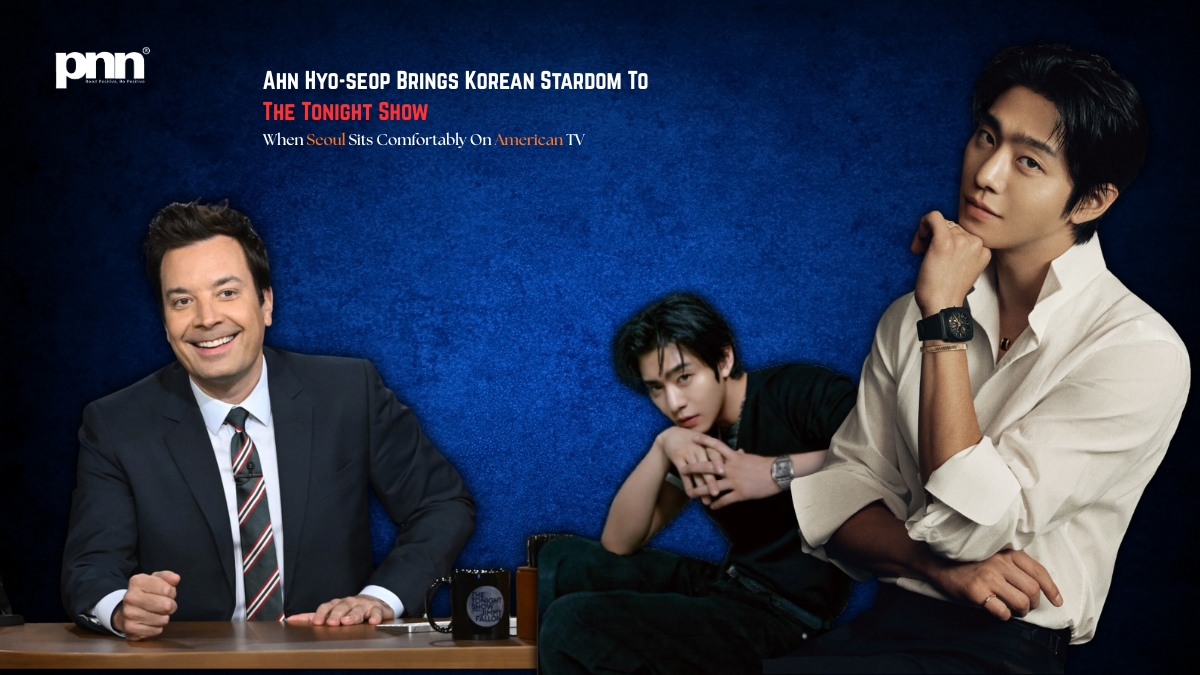 From Seoul Sets To American Sofas: Why Ahn Hyo-seop’s Late-Night Moment Means More Than Applause